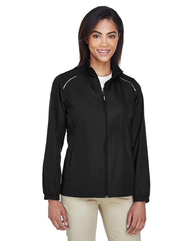 Core 365 Motivate Ladies Unlined Lightweight Jacket | Black