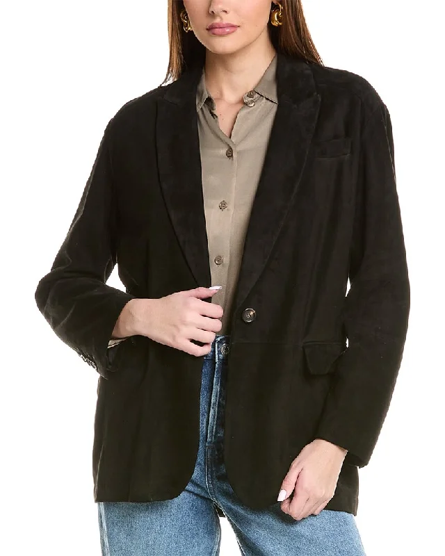 Brunello Cucinelli Suede Blazer