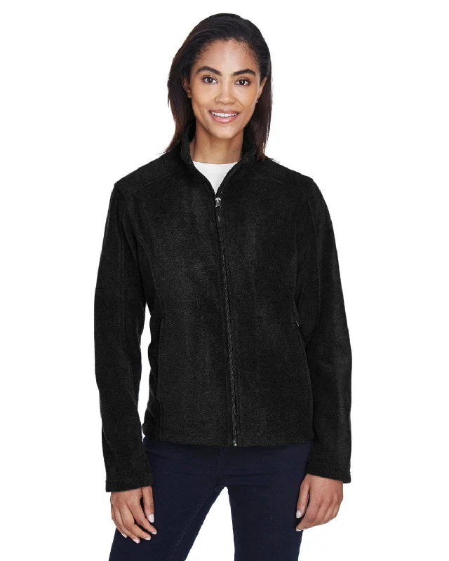 Core 365 Journey Ladies Fleece Jacket | Black