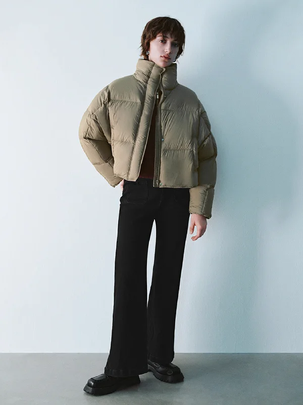 Cropped Down Outerwear