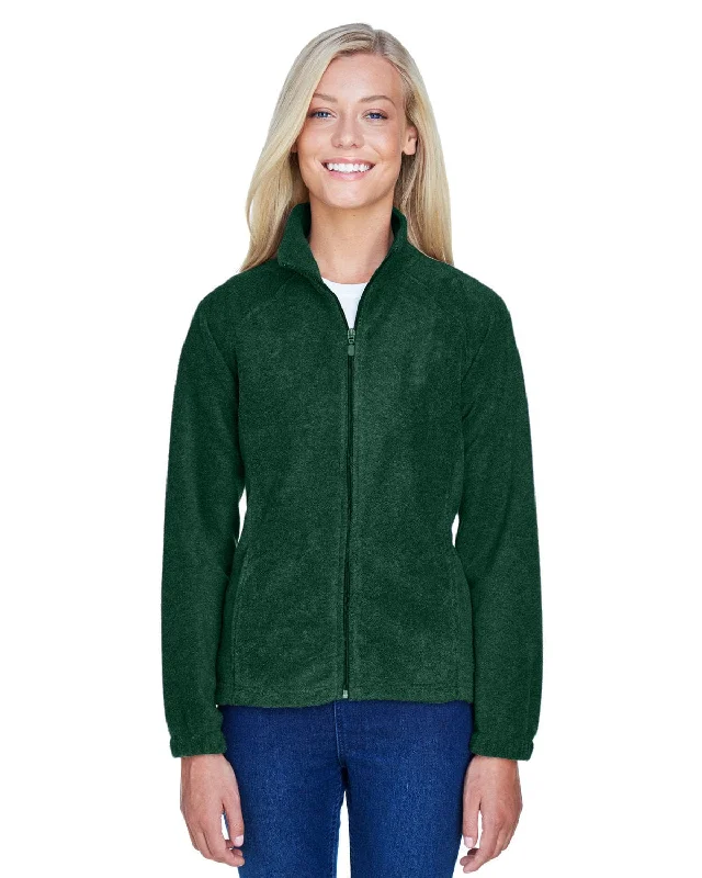 Harriton Ladies Full-Zip Fleece Jacket | Hunter