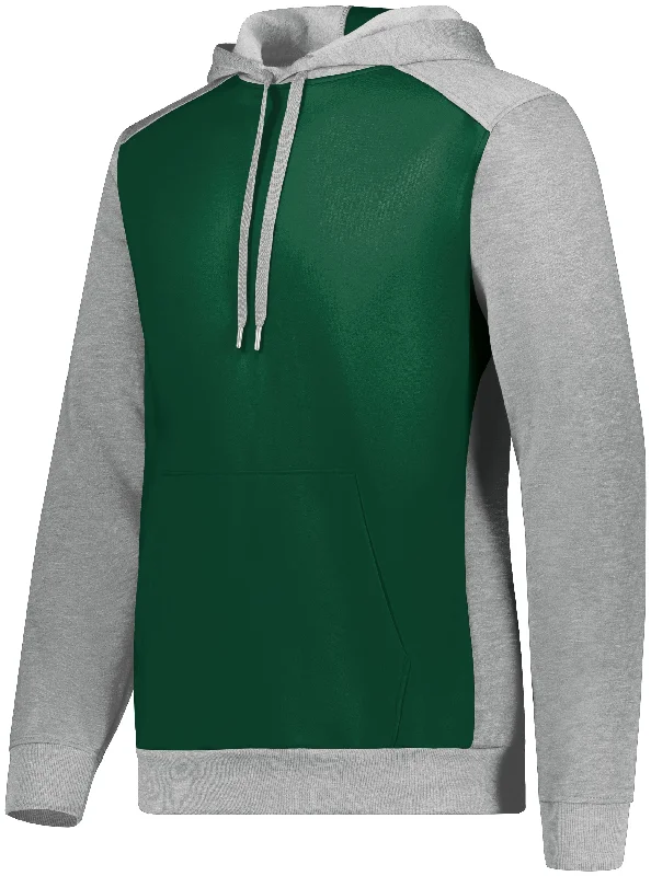 DARK GREEN/GREY HEATHER