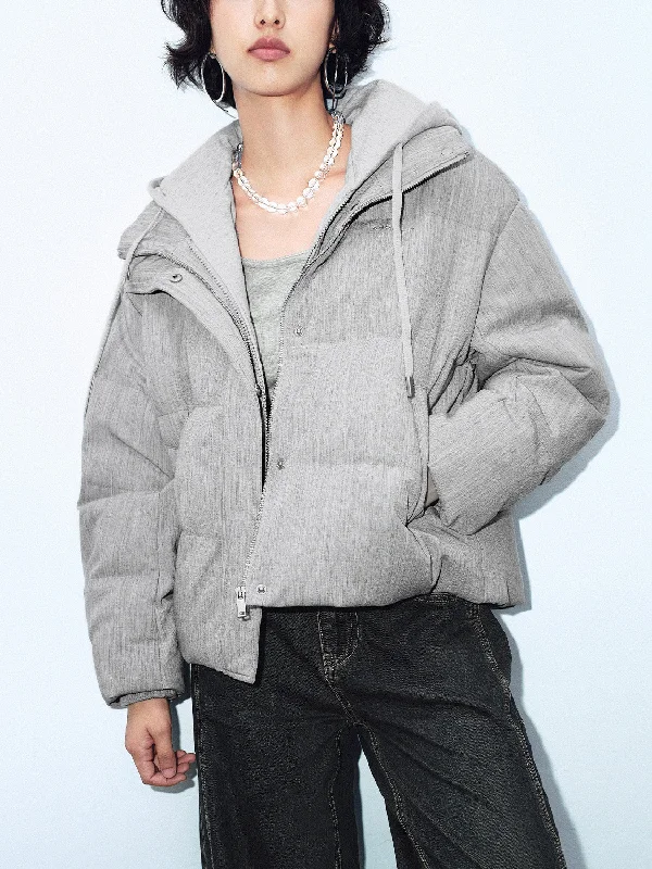 Hoodie Padded Down Outerwear