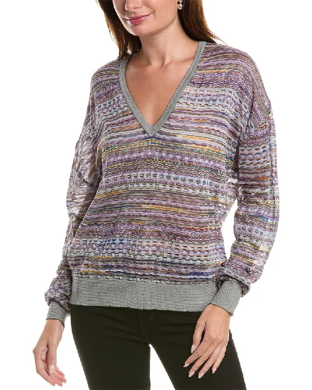 M Missoni Mohair & Alpaca-Blend Top