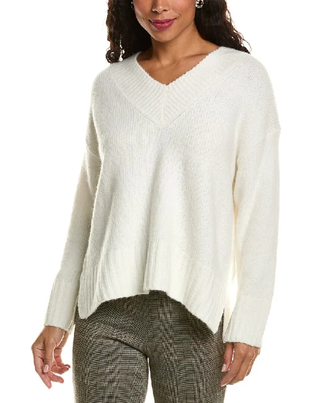 Labiz Wool & Alpaca-Blend V-Neck Sweater