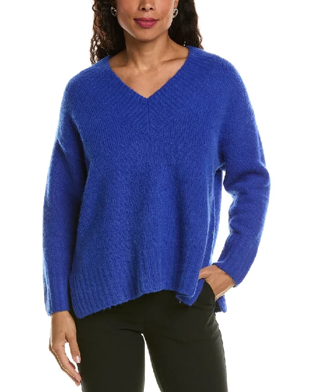 Labiz Wool & Alpaca-Blend V-Neck Sweater