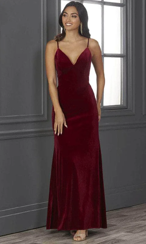 Christina Wu Celebration 22135 - Sleeveless Cowl Back Long Dress