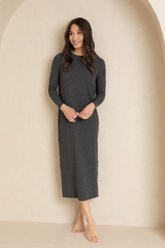 Grey Basic Maxi