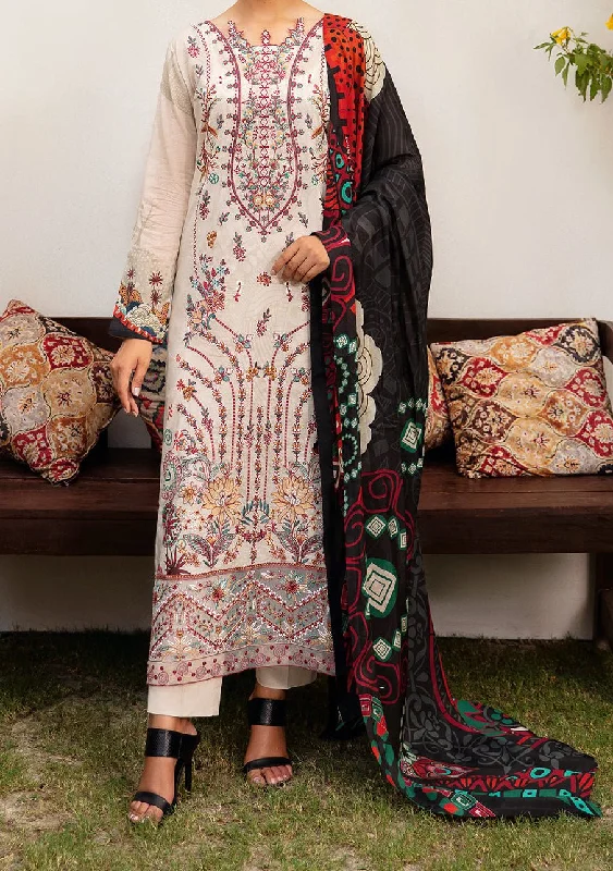 Ramsha Mashaal Embroidered Printed Lawn Dress