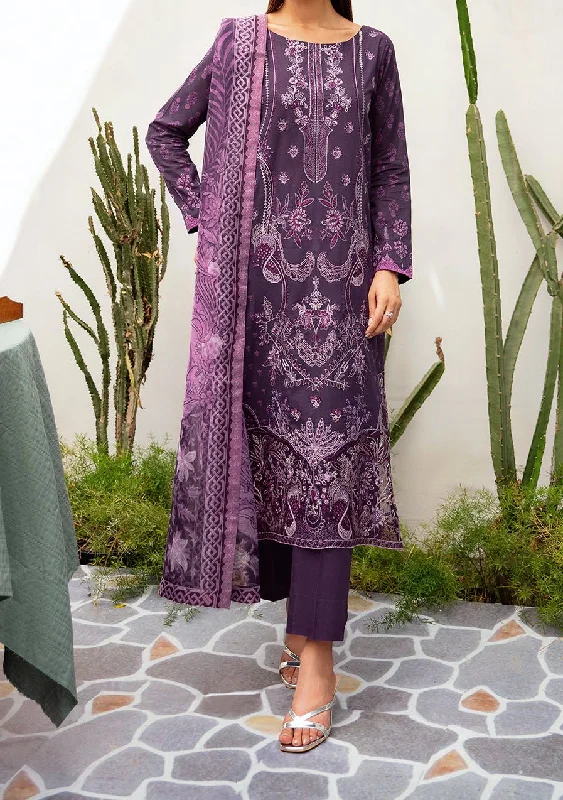 Ramsha Mashaal Embroidered Printed Lawn Dress