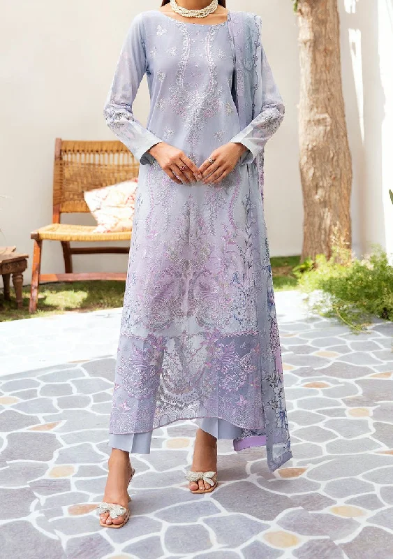 Ramsha Mashaal Embroidered Printed Lawn Dress