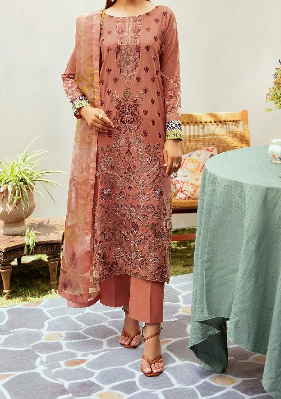 Ramsha Mashaal Embroidered Printed Lawn Dress