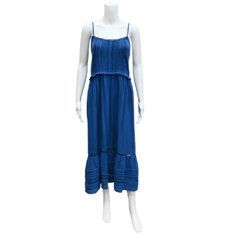 Ayesha Blue Layered Dress