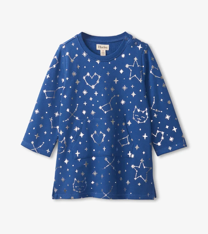 Constellation Terry Dress