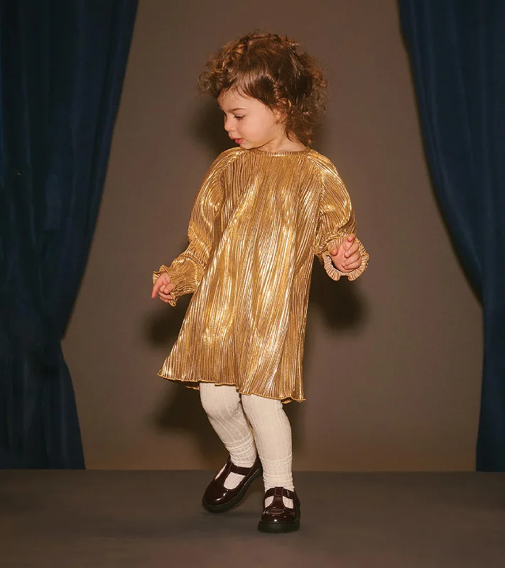 Baby & Toddler Gold Metallic Special Dress