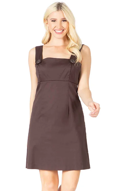 Babydoll Overall Dress