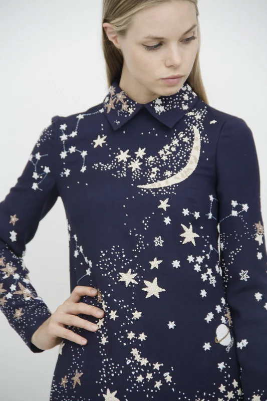 BEADED GALAXY DRESS