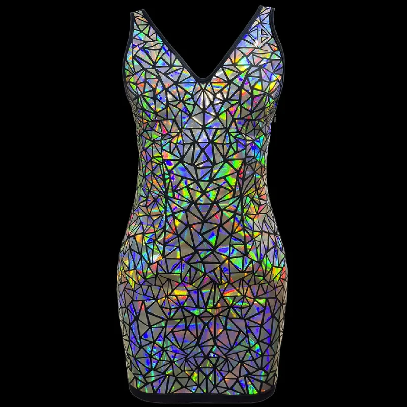 Holographic Mosaic Dress X