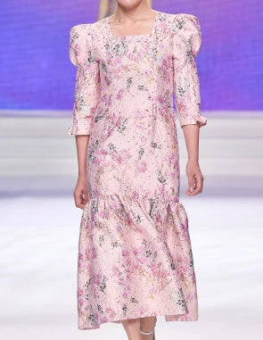 [J KAREN&J KAZE] SS 24 Garden dress - Pink