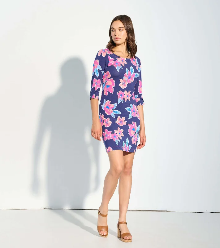 Lucy Dress - Bold Blossoms