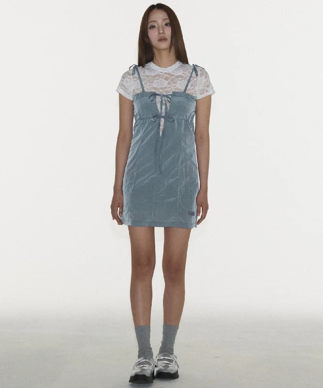 [PLASMASPHERE] SS 24 BARBIE DRESS IN GREY