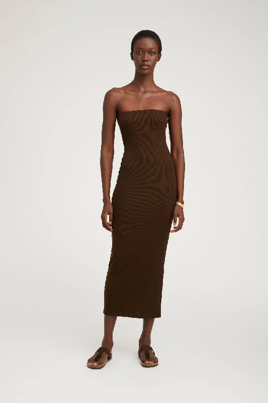 PRE ORDER - Rib Tube Dress