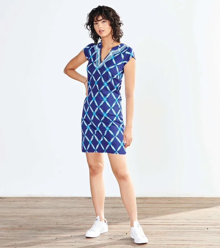 Zara Dress - Diamond Ikat