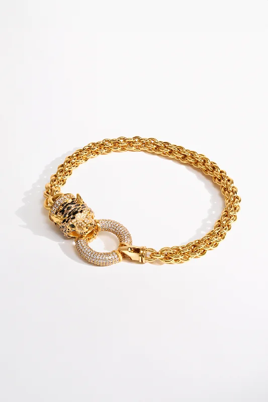 FIERCE FOLKLORE CHAIN NECKLACE GOLD