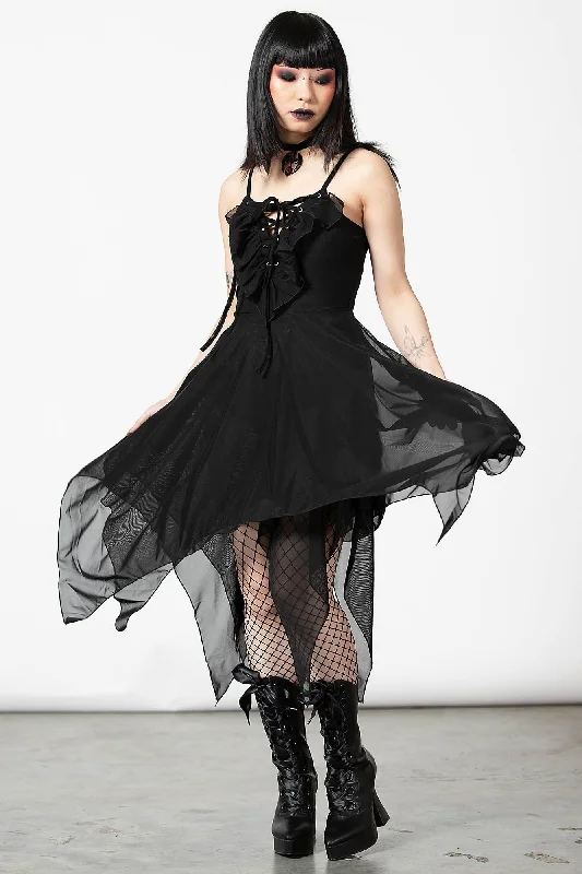 Anshee Lace-Up Dress - Resurrect