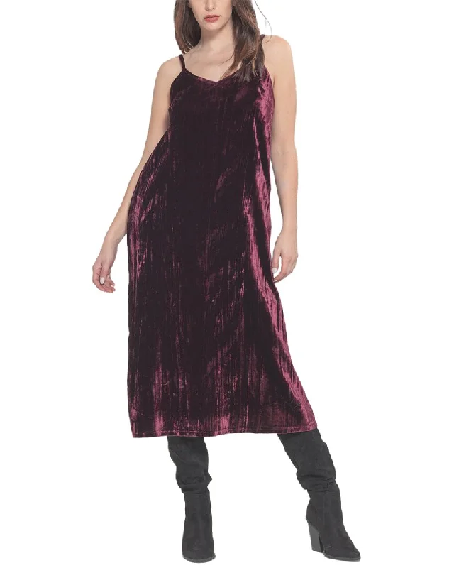 PAPARAZZI Crushed Velvet Tank Dress